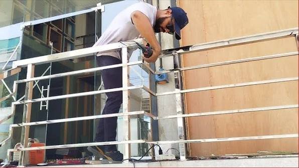 SS Railing Installation